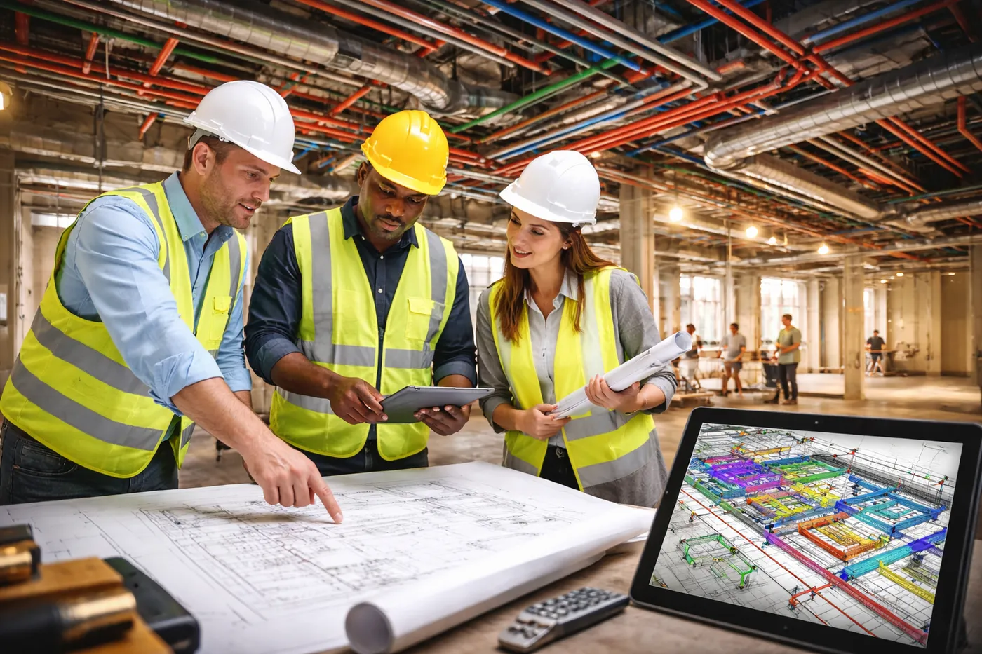 MEP coordination and commissioning service